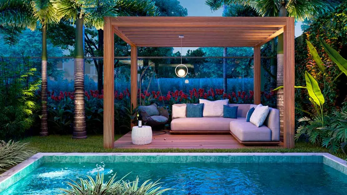 Planta/Perspectiva do empreendimento 