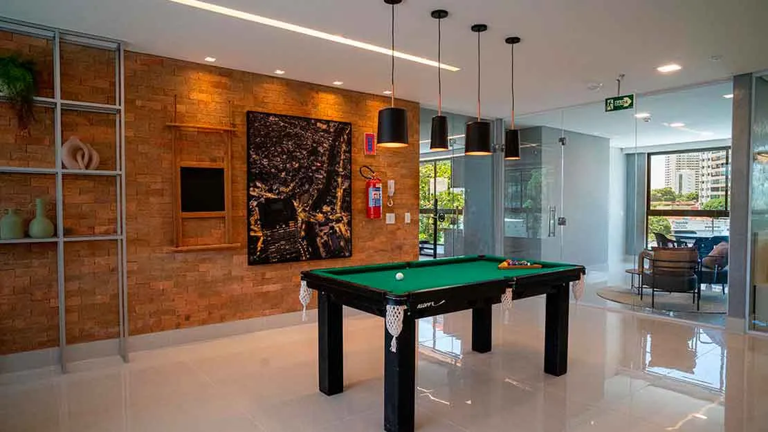 Planta, Perspectiva e Foto real do empreendimento 