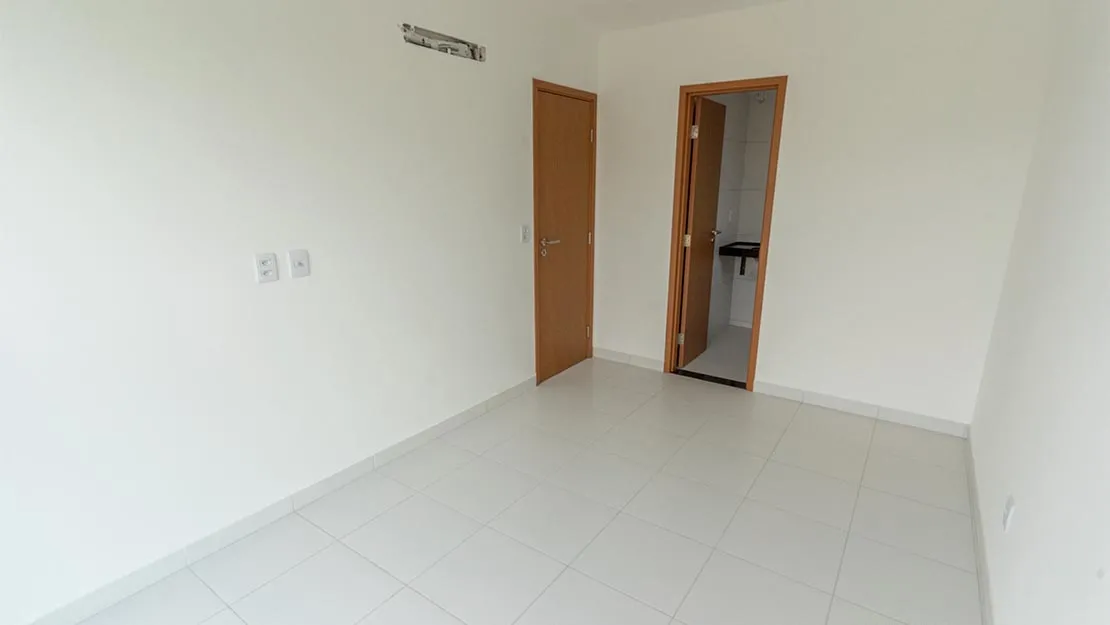 Planta, Perspectiva e Foto real do empreendimento 