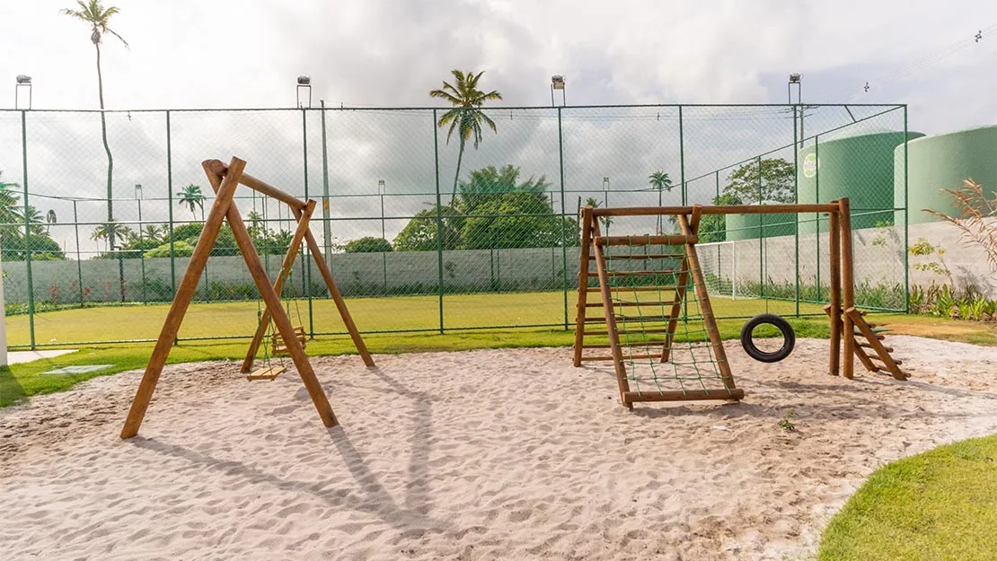 Planta, Perspectiva e Foto real do empreendimento 