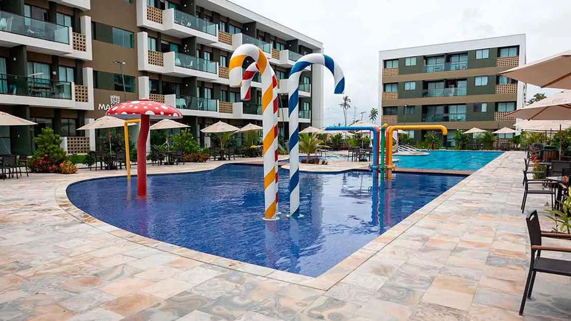 Planta, Perspectiva e Foto real do empreendimento 