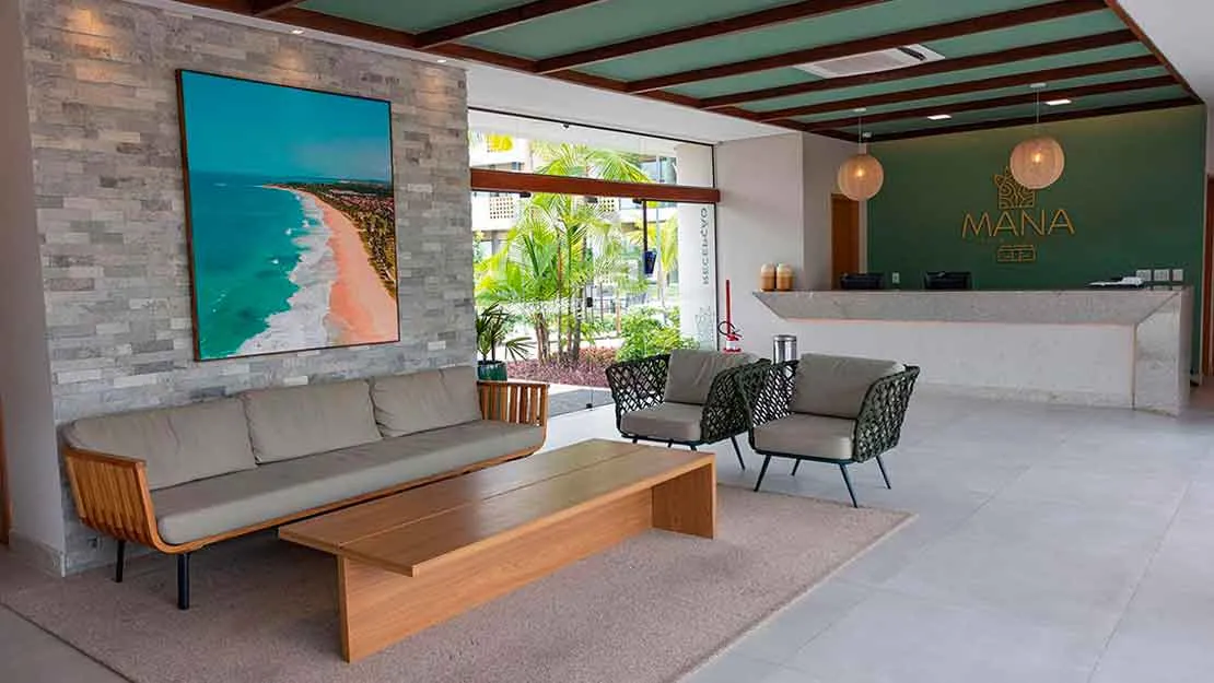 Planta, Perspectiva e Foto real do empreendimento 