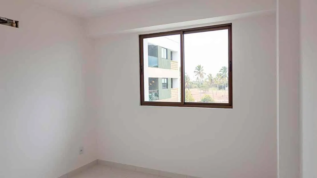 Planta, Perspectiva e Foto real do empreendimento 