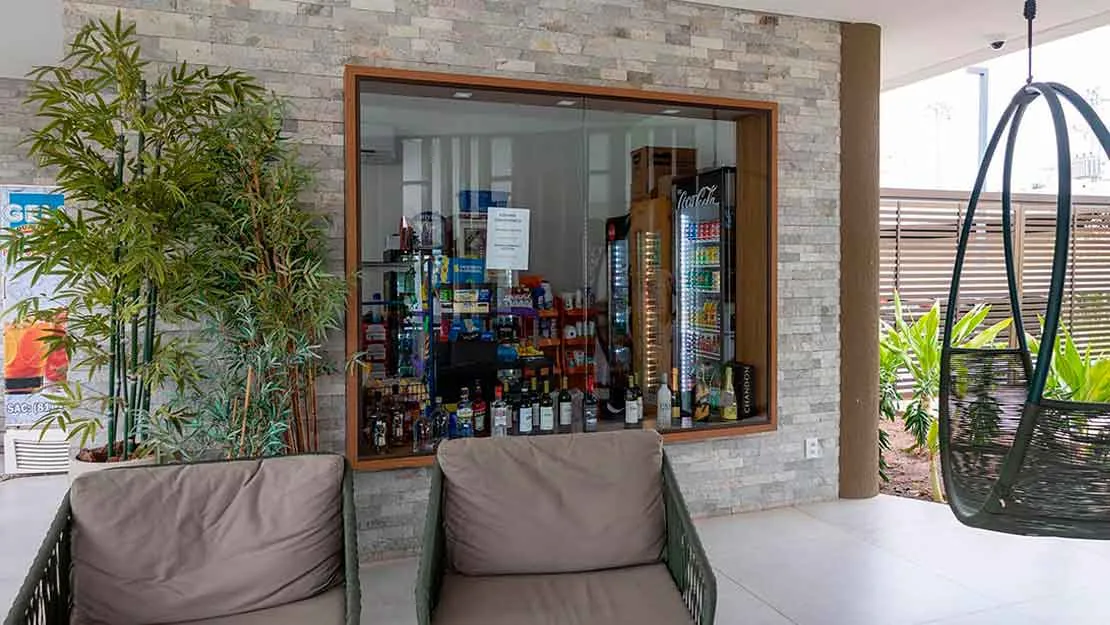 Planta, Perspectiva e Foto real do empreendimento 