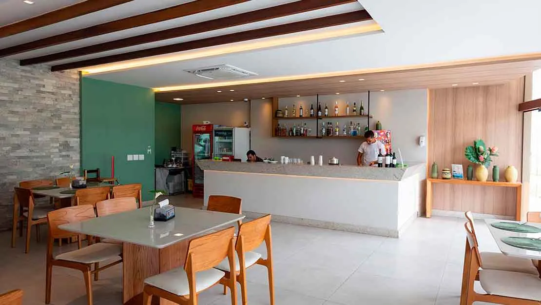 Planta, Perspectiva e Foto real do empreendimento 