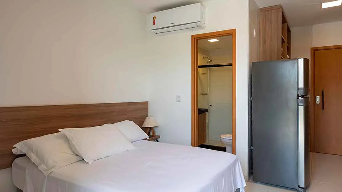 Planta, Perspectiva e Foto real do empreendimento 