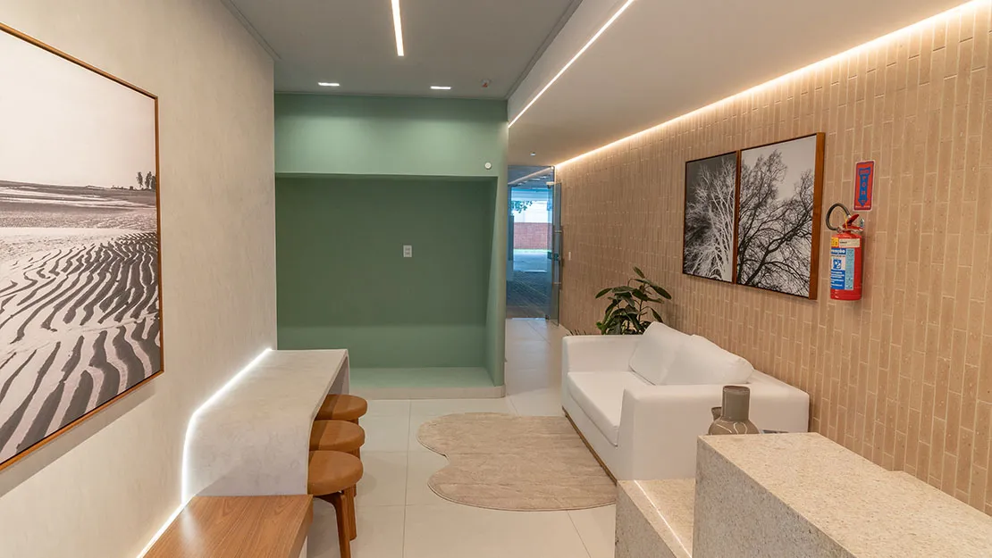 Planta/Perspectiva do empreendimento 