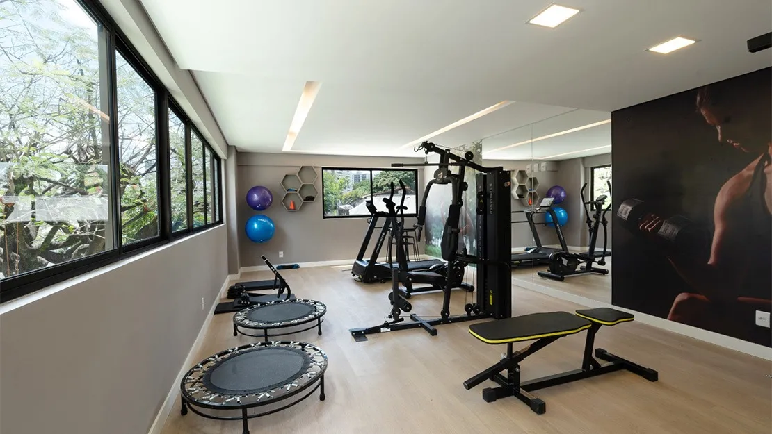 Planta, Perspectiva e Foto real do empreendimento 