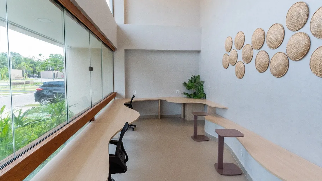 Planta/Perspectiva do empreendimento 